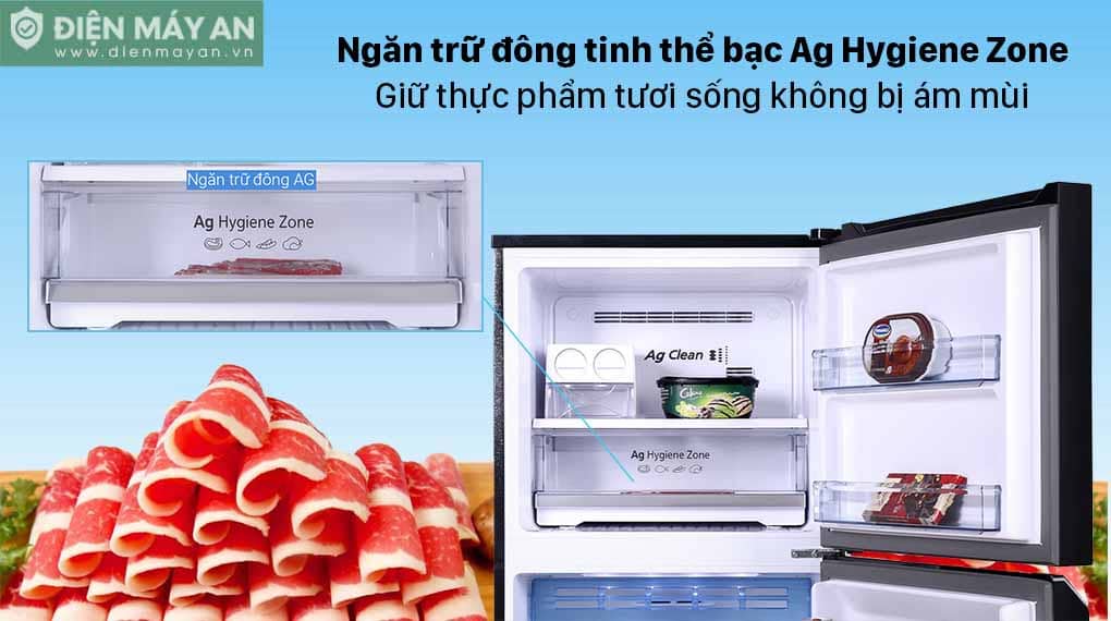 Tủ lạnh Panasonic Inverter 366 lít NR-TL381VGMV